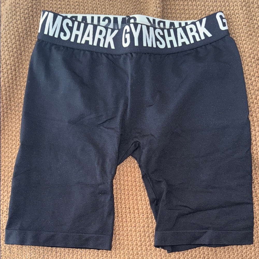 Gymshark Fit Seamless Black Biker Shorts